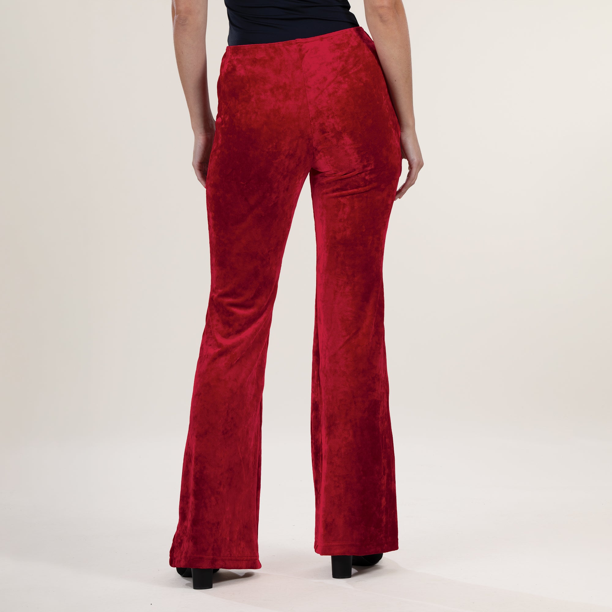 Red Velvet Pants