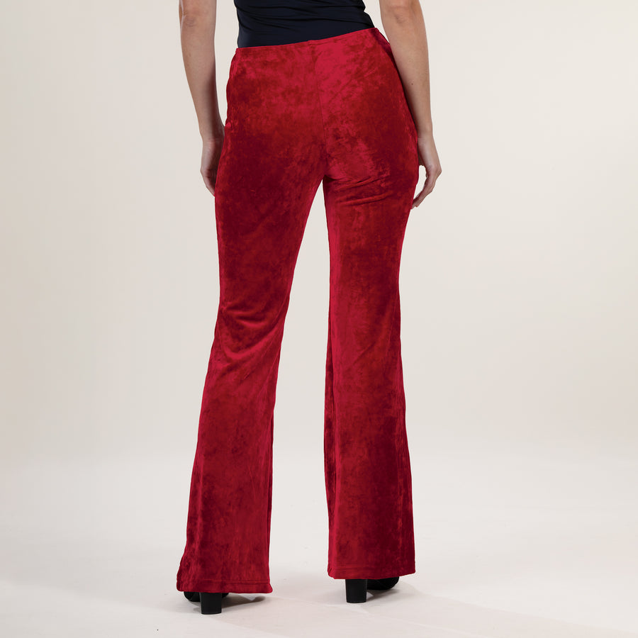 Red Velvet Pants