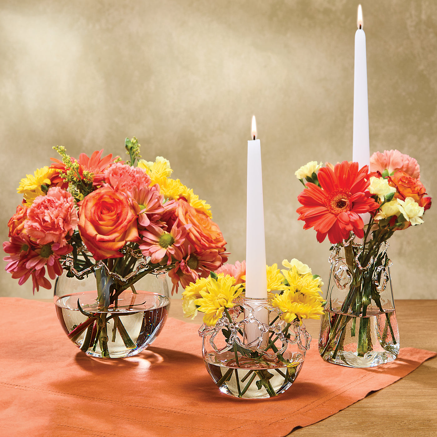 Tall Borosilicate Glass Candle Holder & Vase (Preorder)