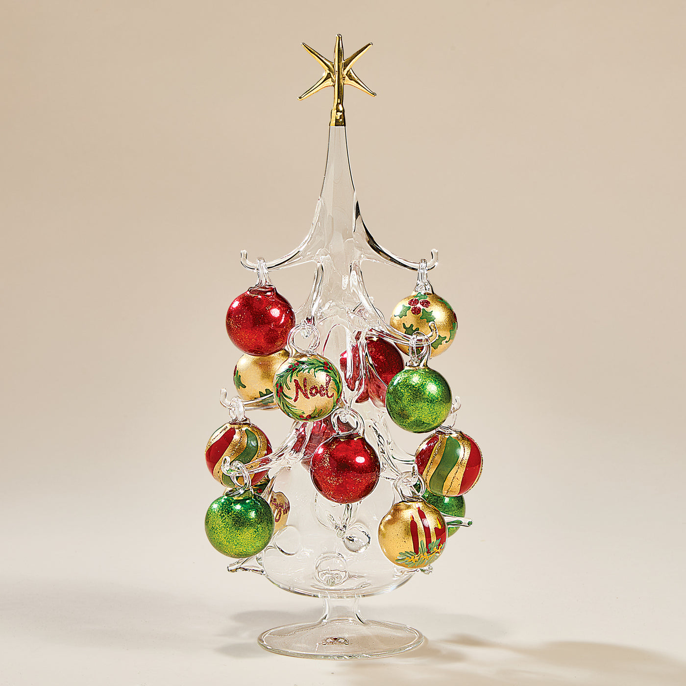 Hand-Blown Venetian Glass Magia del Natale Christmas Tree (Preorder)