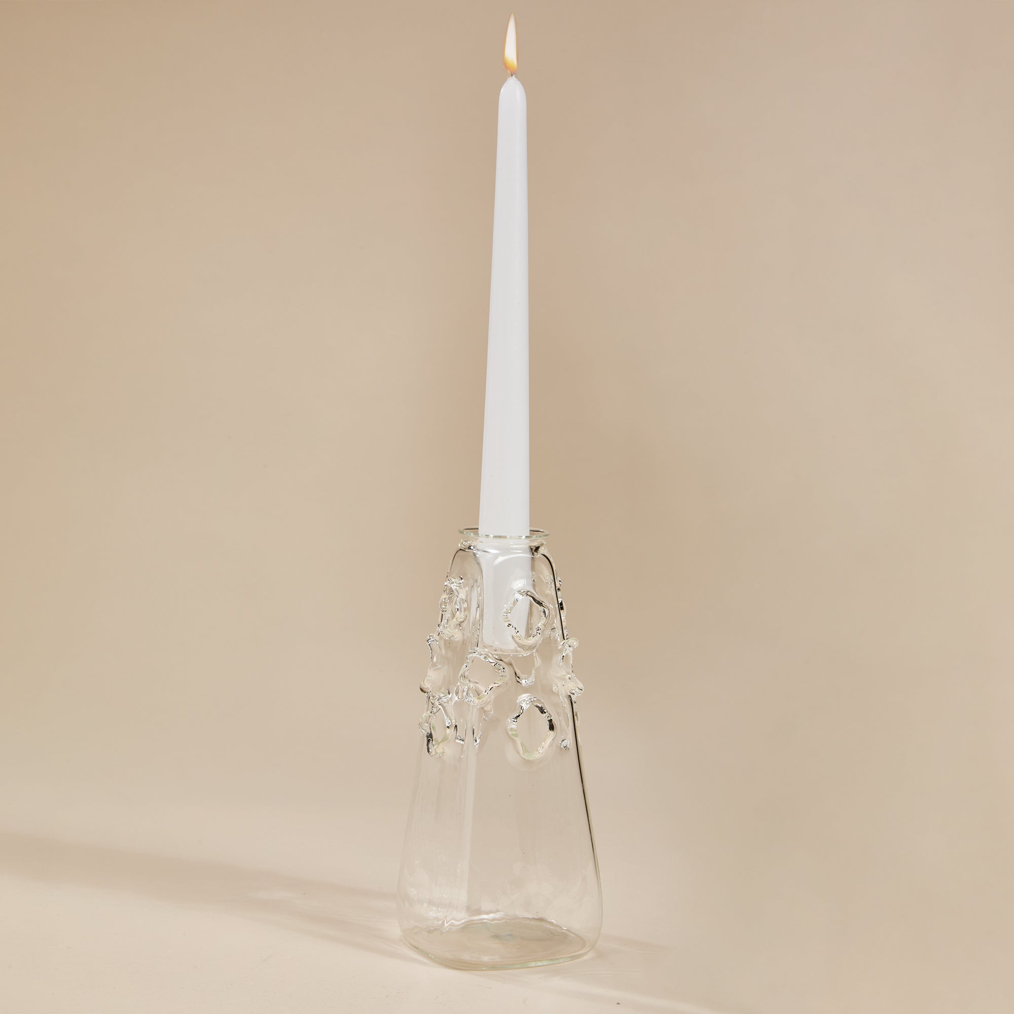 Tall Borosilicate Glass Candle Holder & Vase (Preorder)