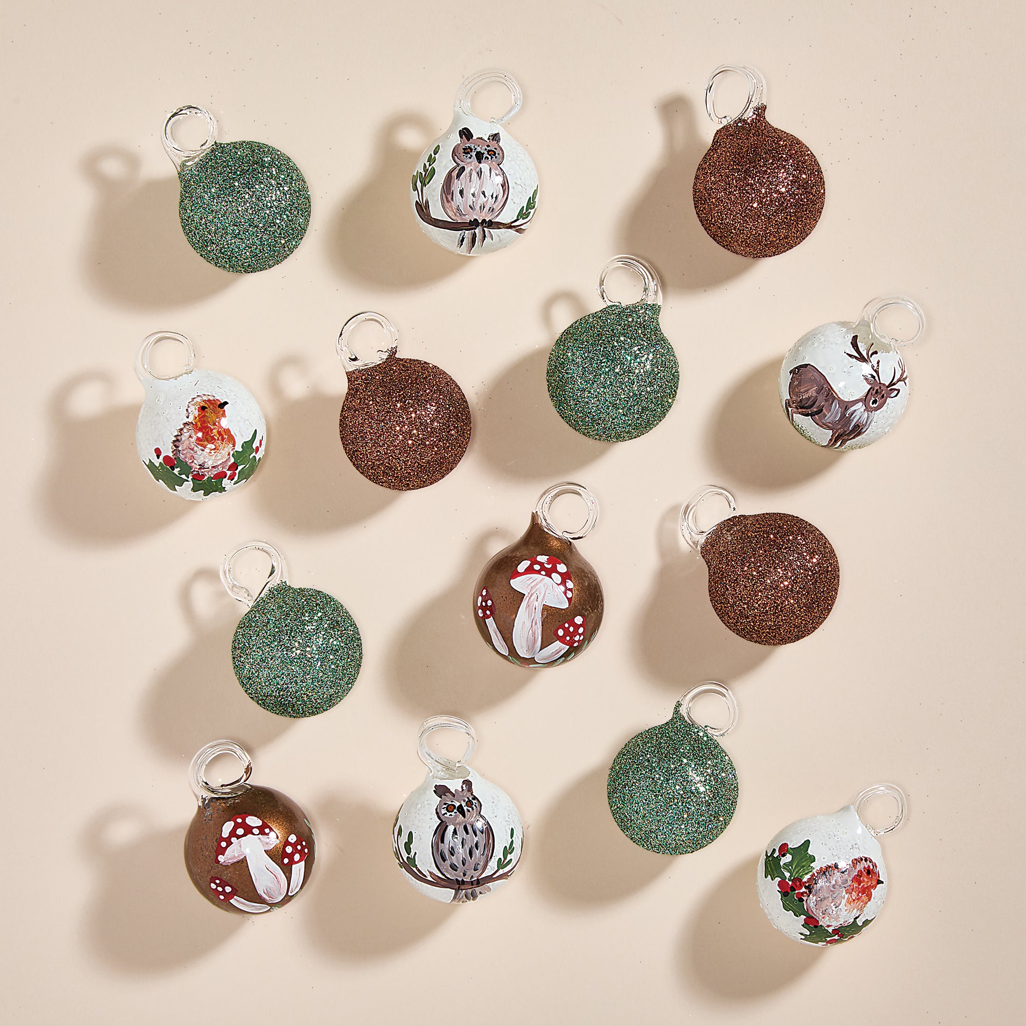 Hand-Blown Venetian Glass Amici del Bosco Christmas Tree (Preorder)