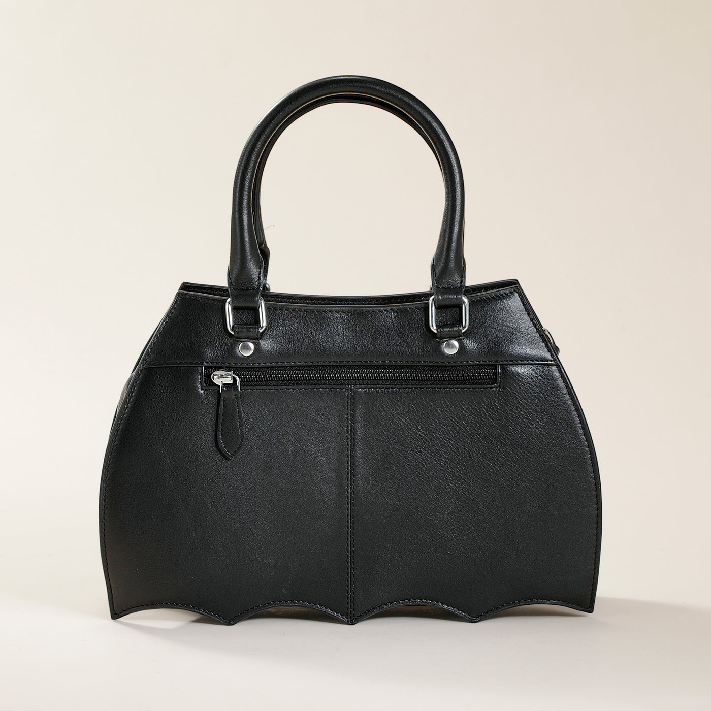 Indian Leather Spider Web Satchel