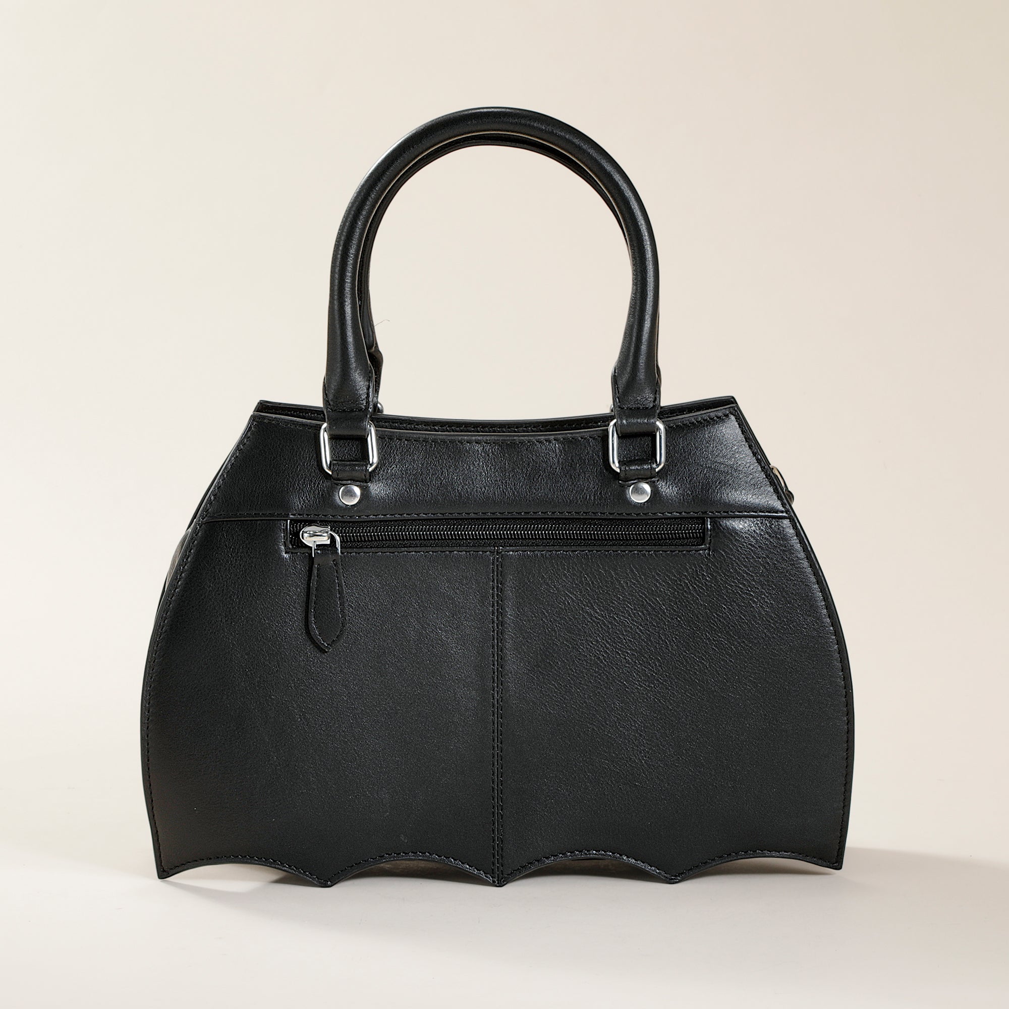 Indian Leather Spider Web Satchel