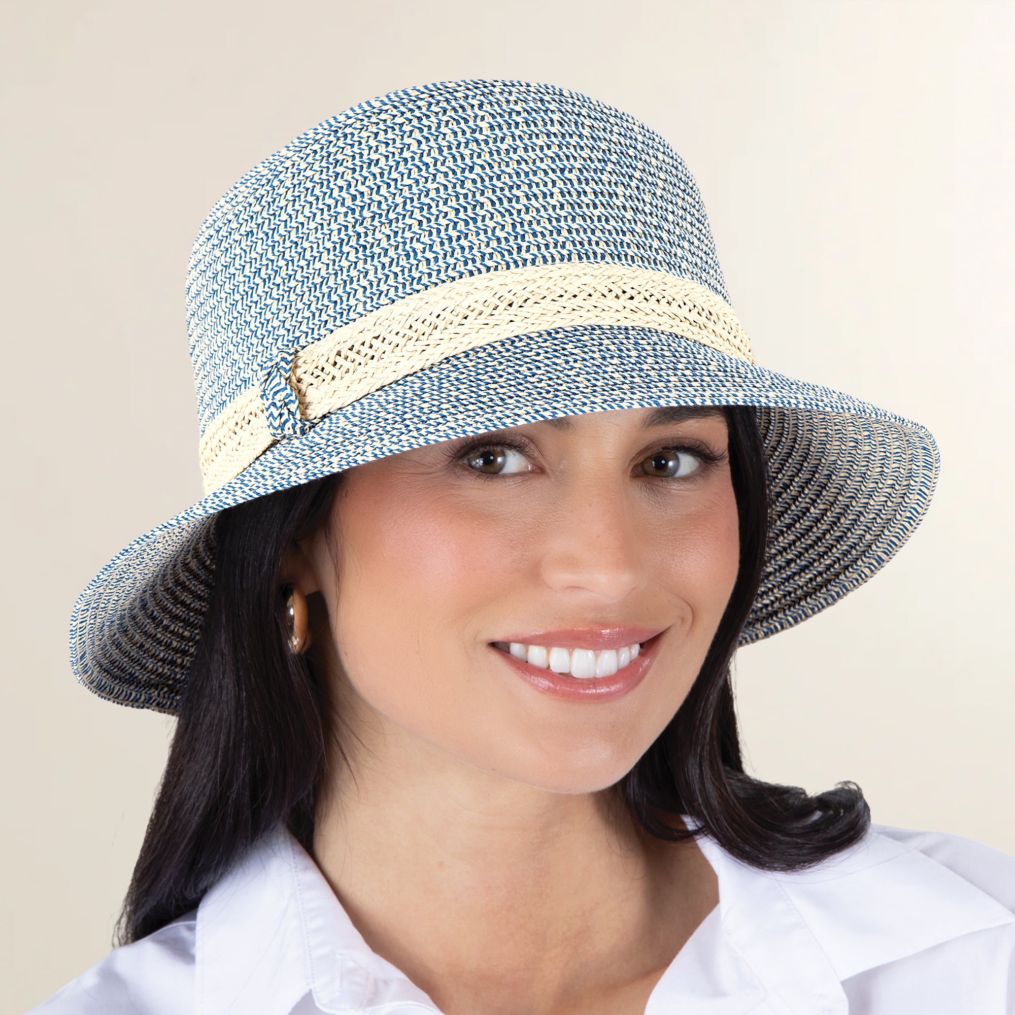 Janice Heather Straw Cloche (Preorder)