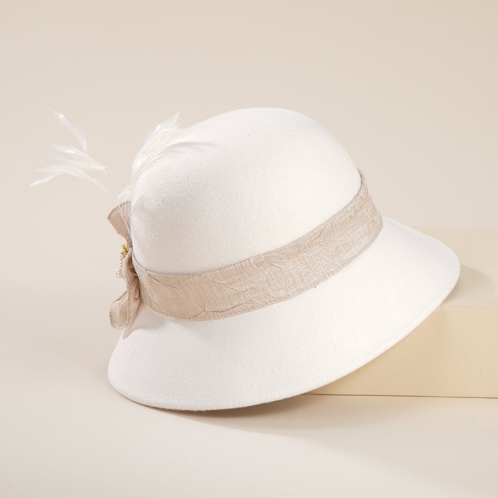 Louisa Wool Snowflake Cloche