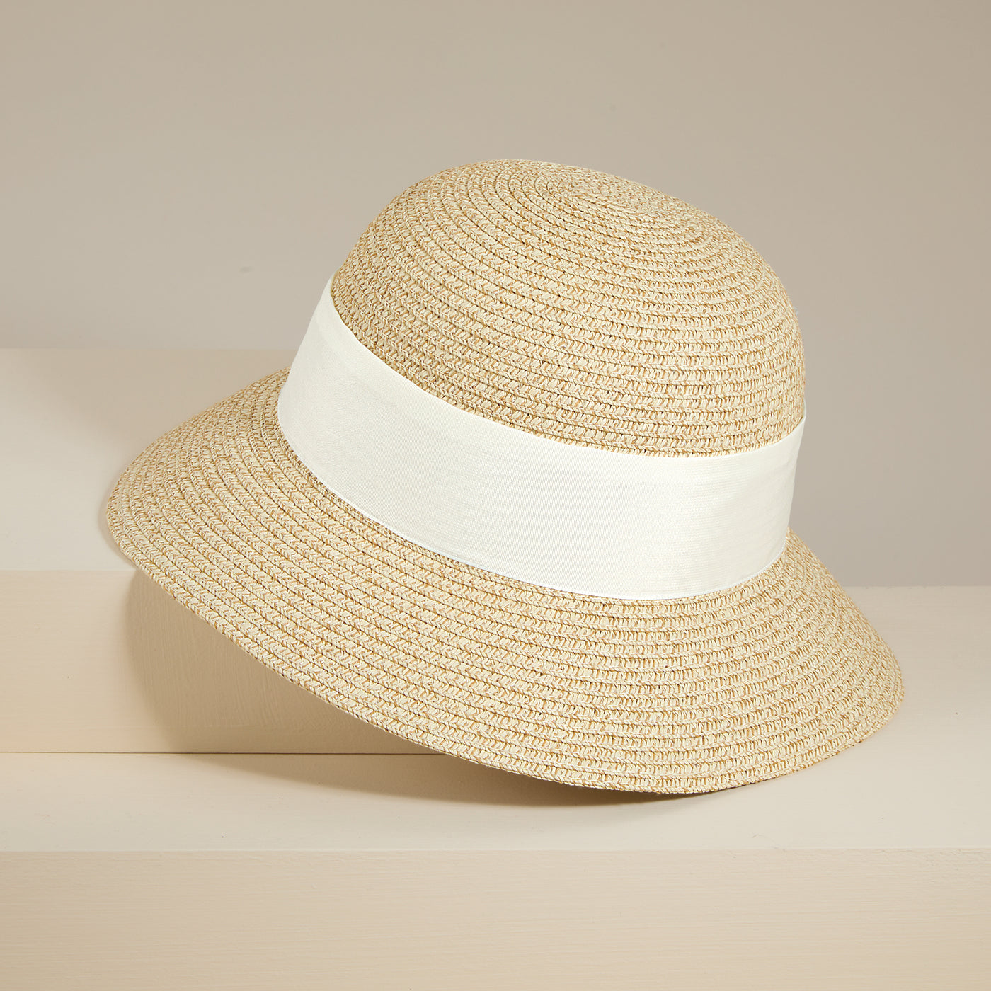 Aileen Natural Straw Swag Sun Hat