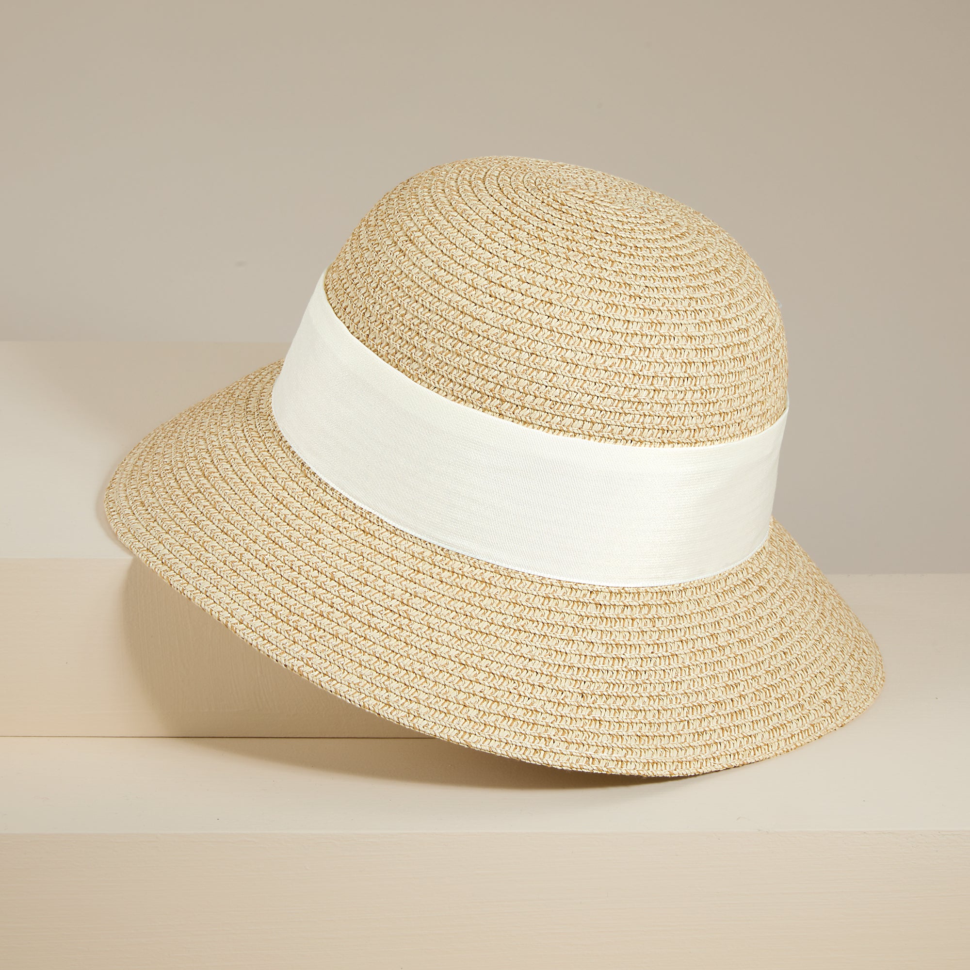 Aileen Natural Straw Swag Sun Hat