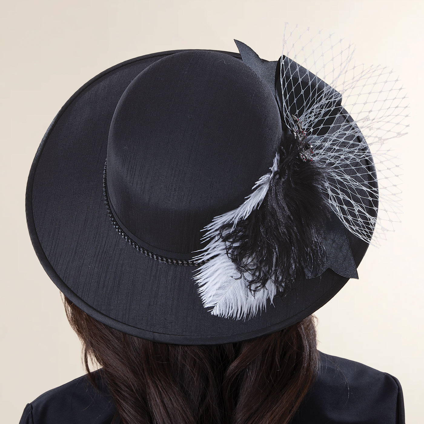 Lenore Shantung Lampshade Halloween Hat