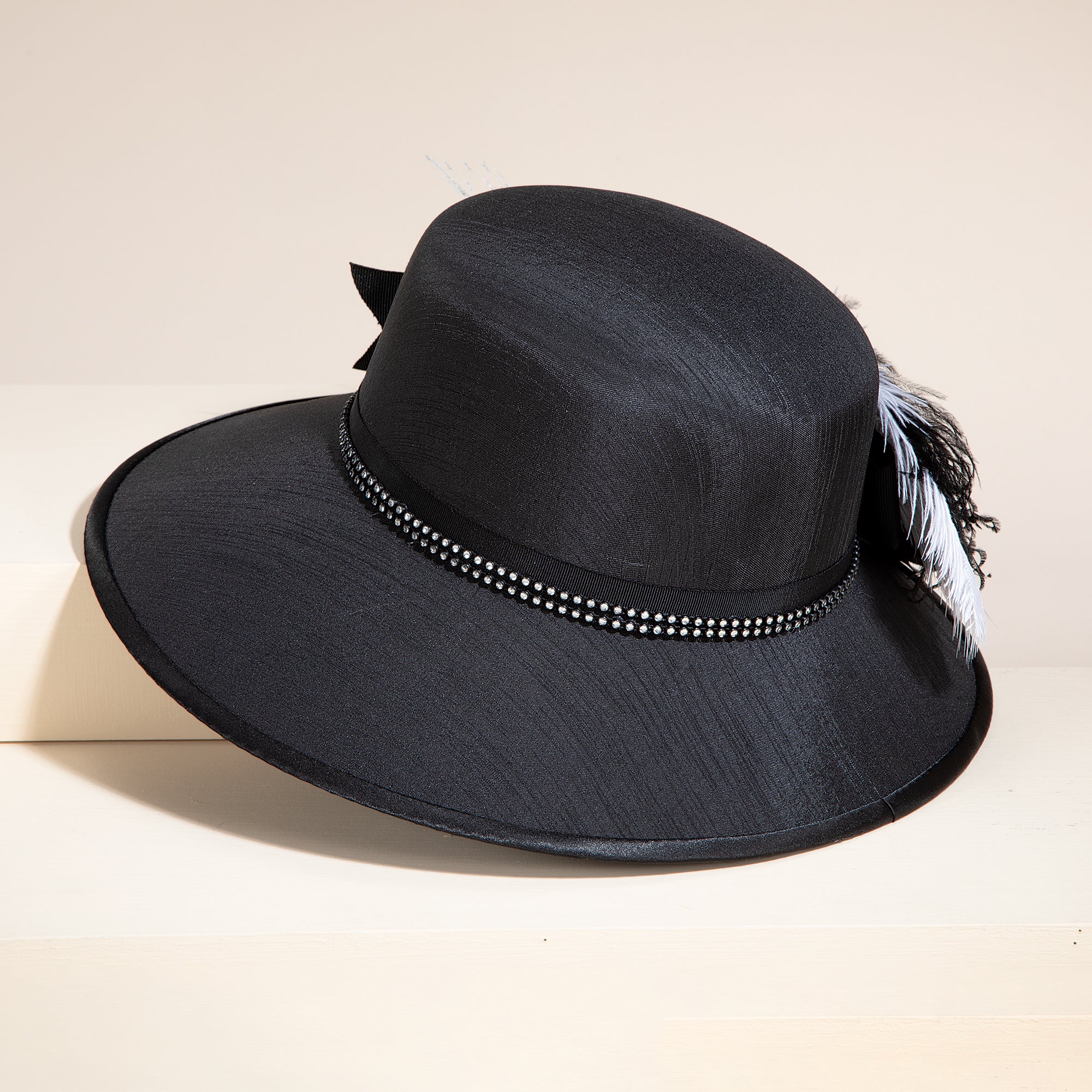 Lenore Shantung Lampshade Halloween Hat