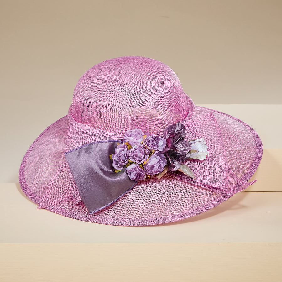 Vivienne Floral Derby Hat