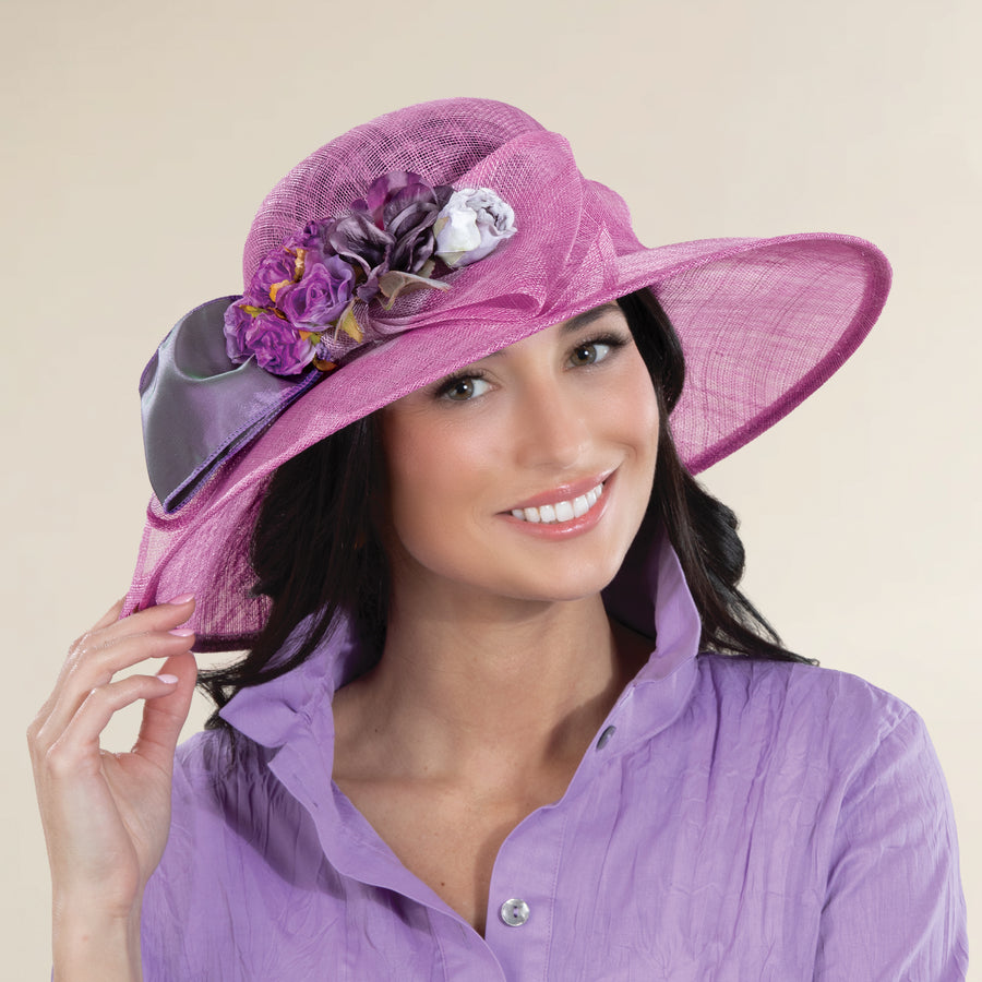 Vivienne Floral Derby Hat