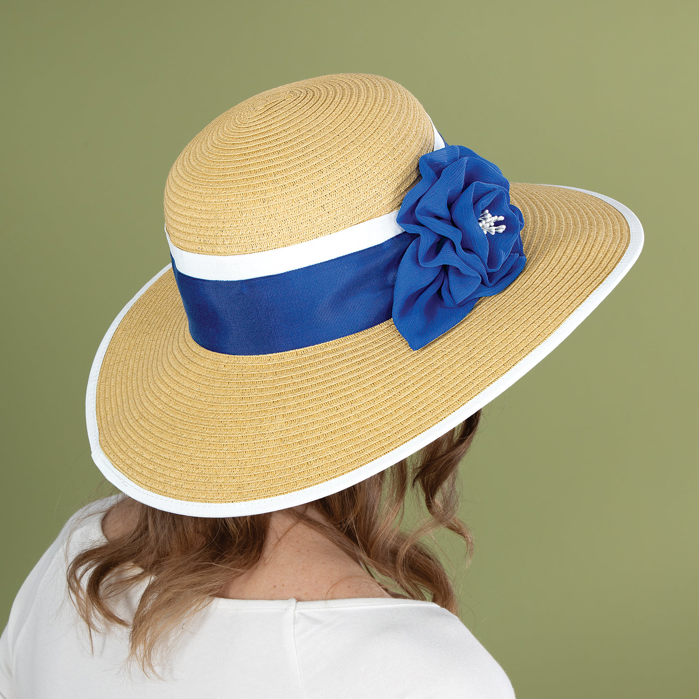 Heather Wide-Brimmed Sun Hat