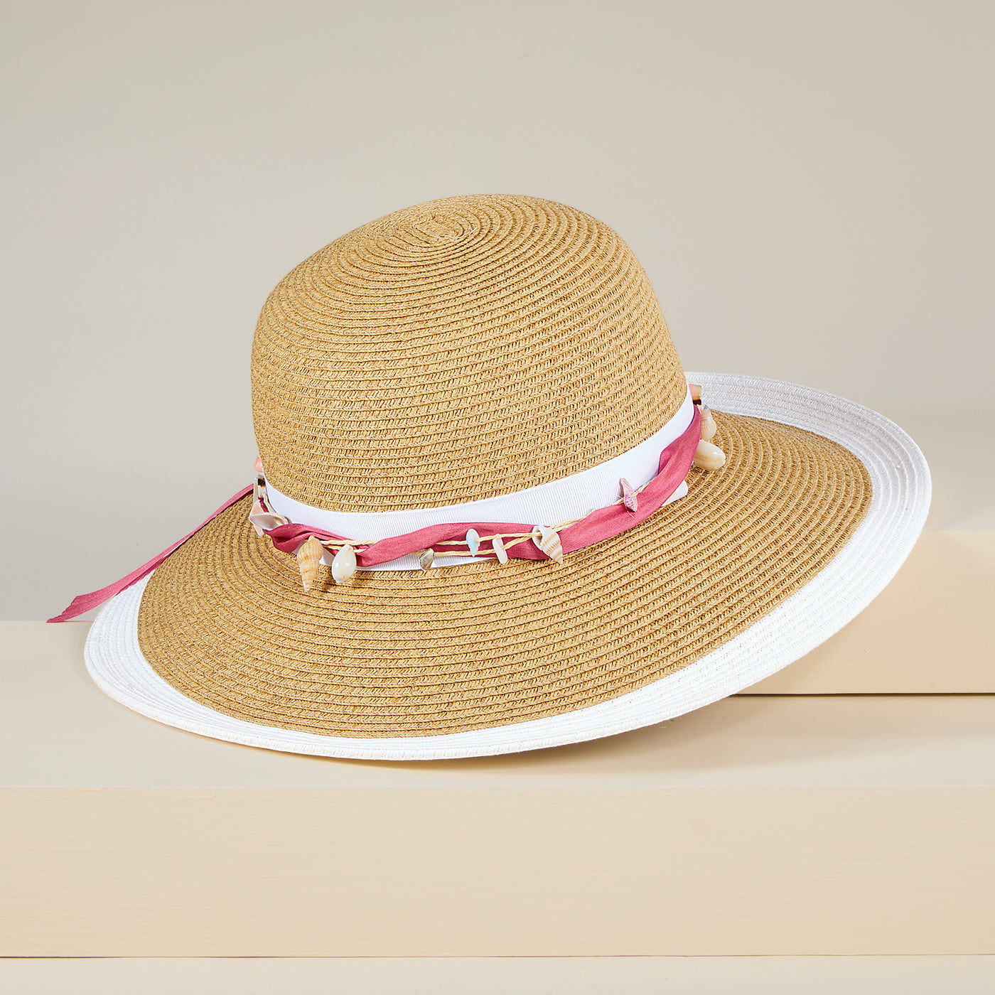 Kirsten Natural Straw Sun Hat (Preorder)