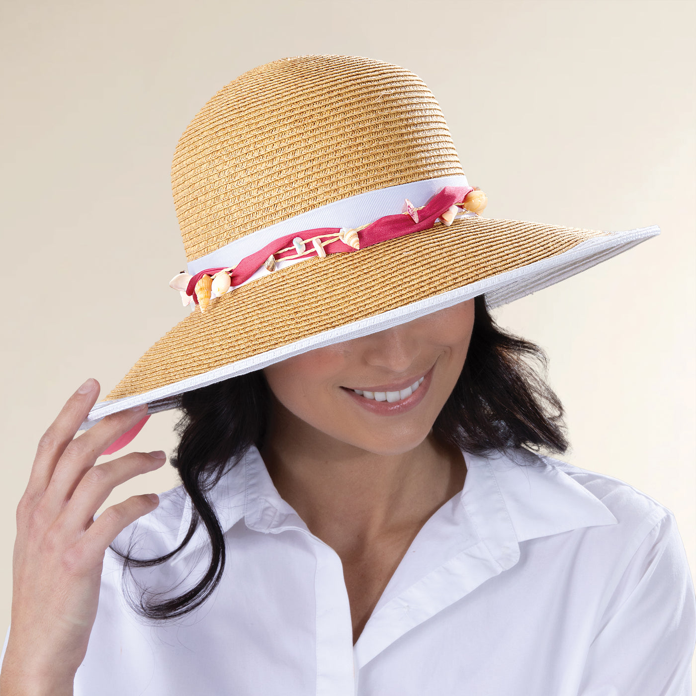 Kirsten Natural Straw Sun Hat (Preorder)