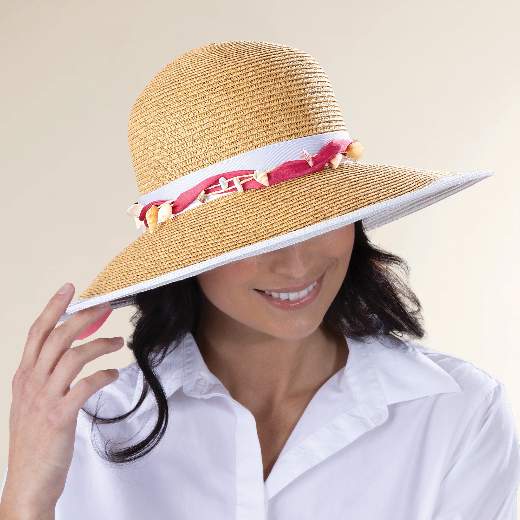 Kirsten Natural Straw Sun Hat (Preorder)