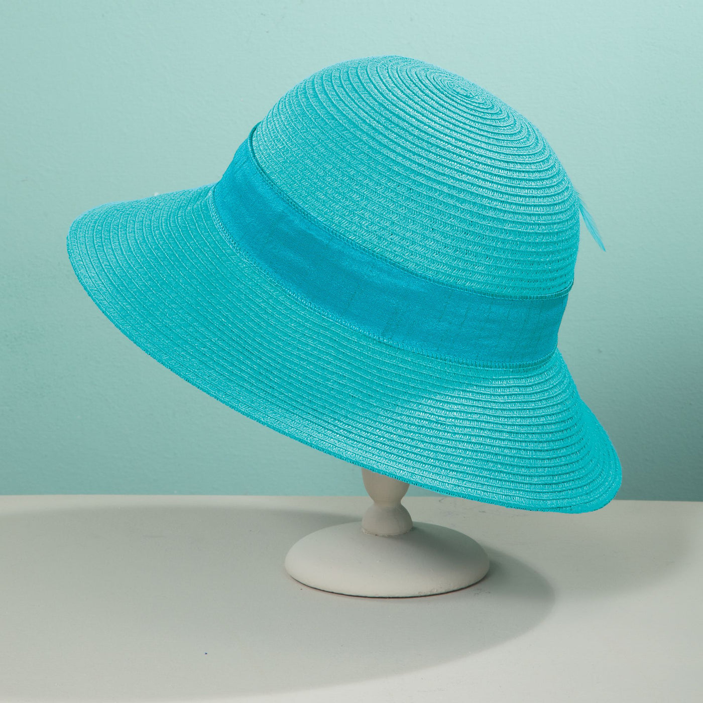 Alicia Aqua Green Sun Hat