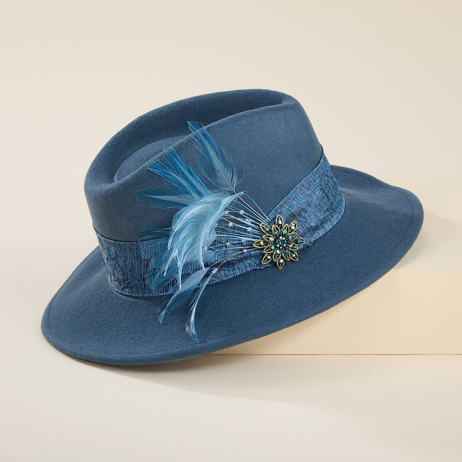 Bellamy Wool & Feather Fedora