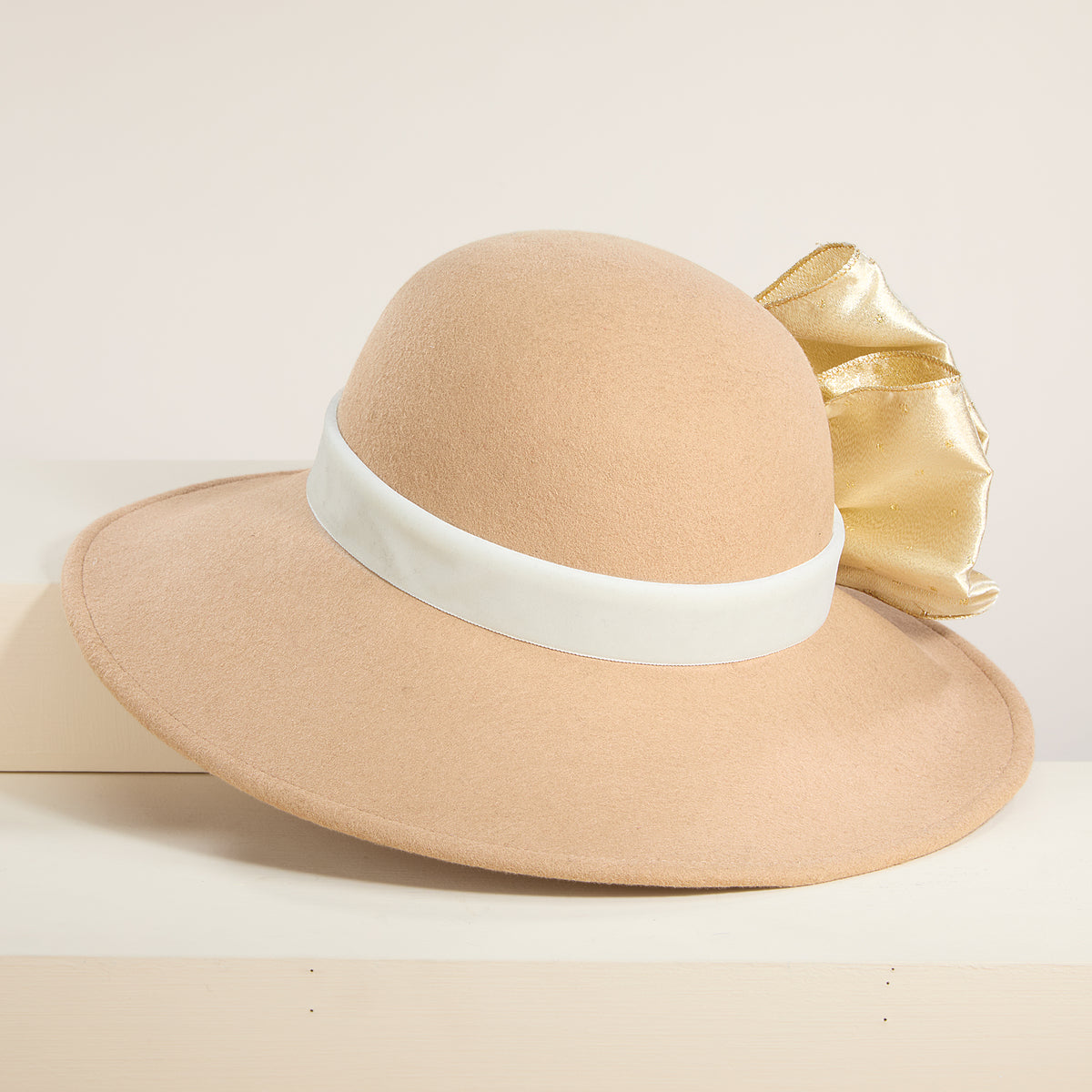 Kimmy Satin Bow Lampshade Hat (Preorder)