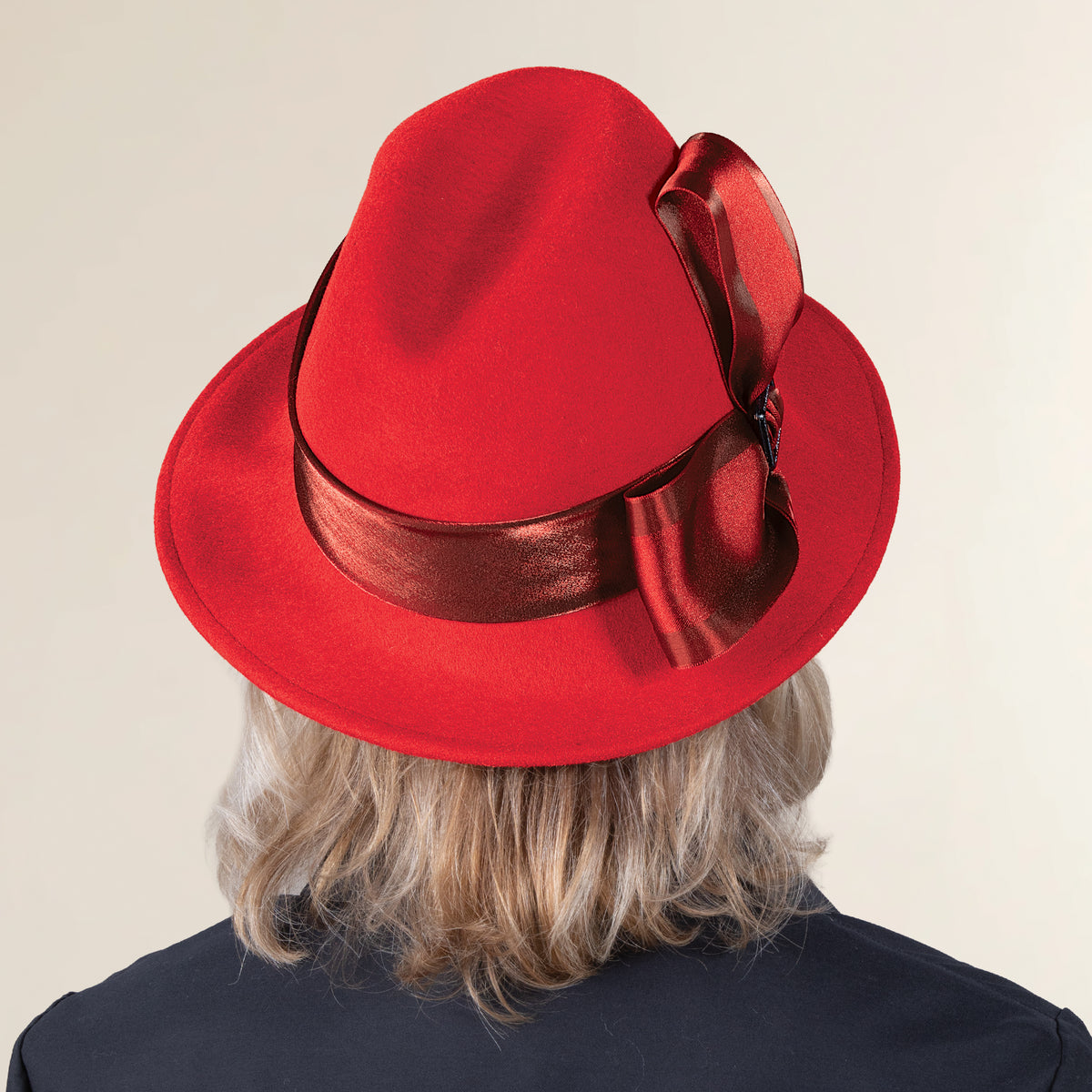 Rayne Crimson Belle Fedora (Preorder)