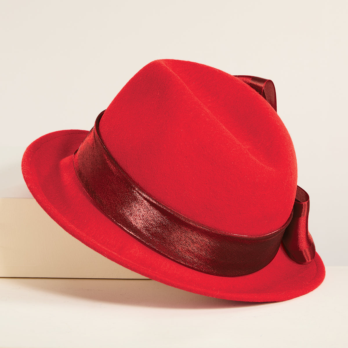 Rayne Crimson Belle Fedora (Preorder)