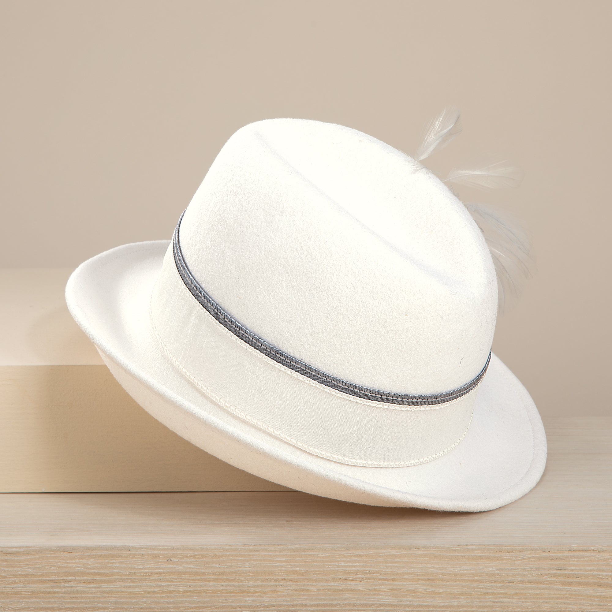 Aubrey Wool Snowflake Fedora