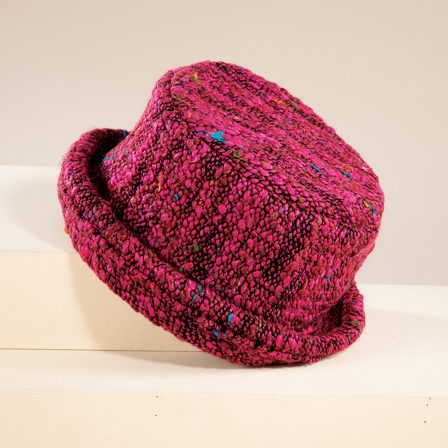 Amber Rose Boucle Bucket Hat (Preorder)