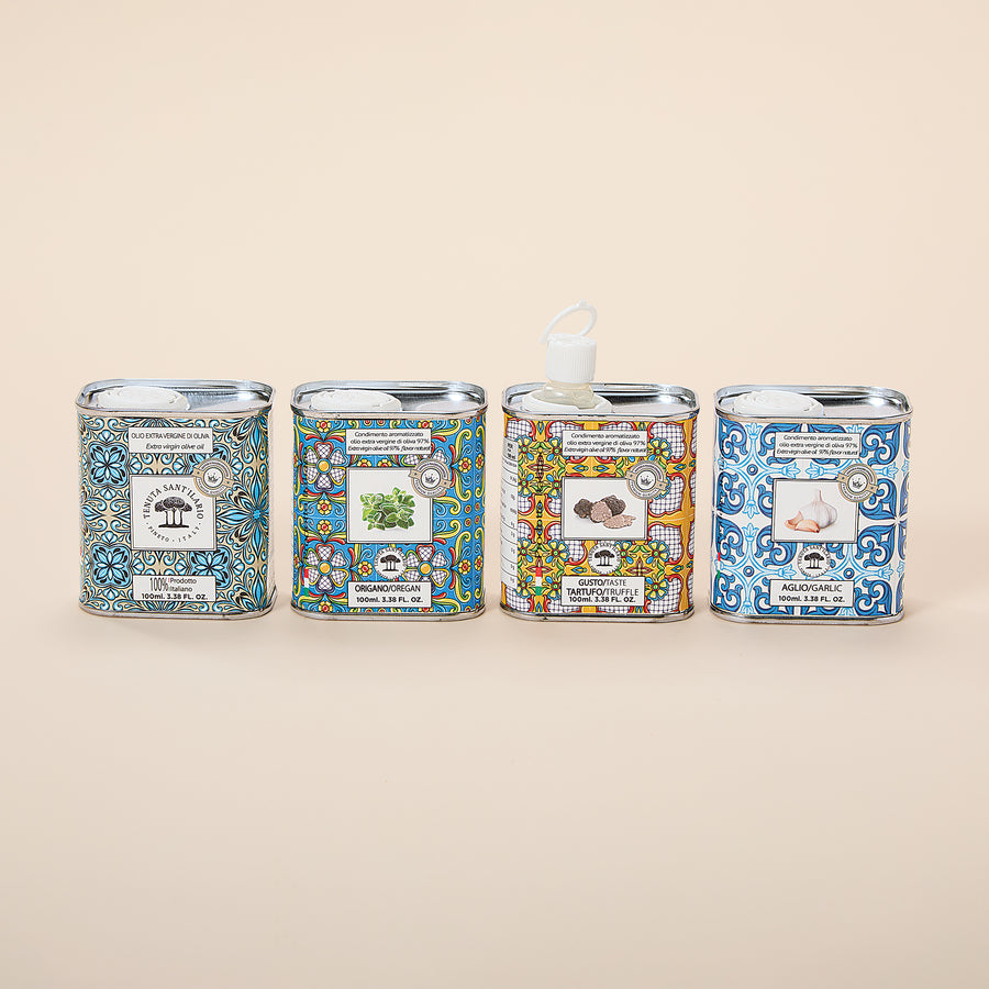 Mediterranean Olive Oils, Set of 4 (Preorder)