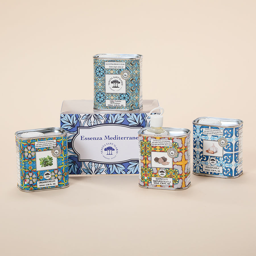 Mediterranean Olive Oils, Set of 4 (Preorder)