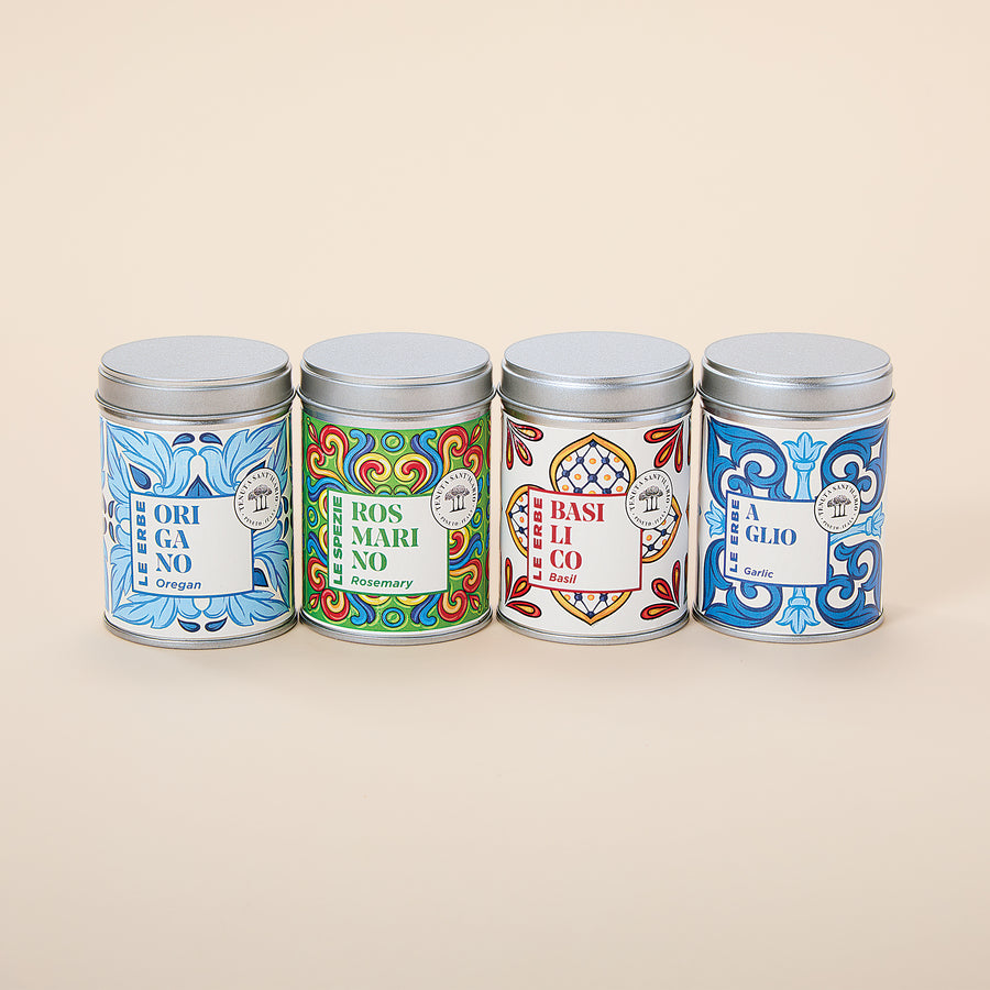 Mediterranean Spices, Set of 4 (Preorder)