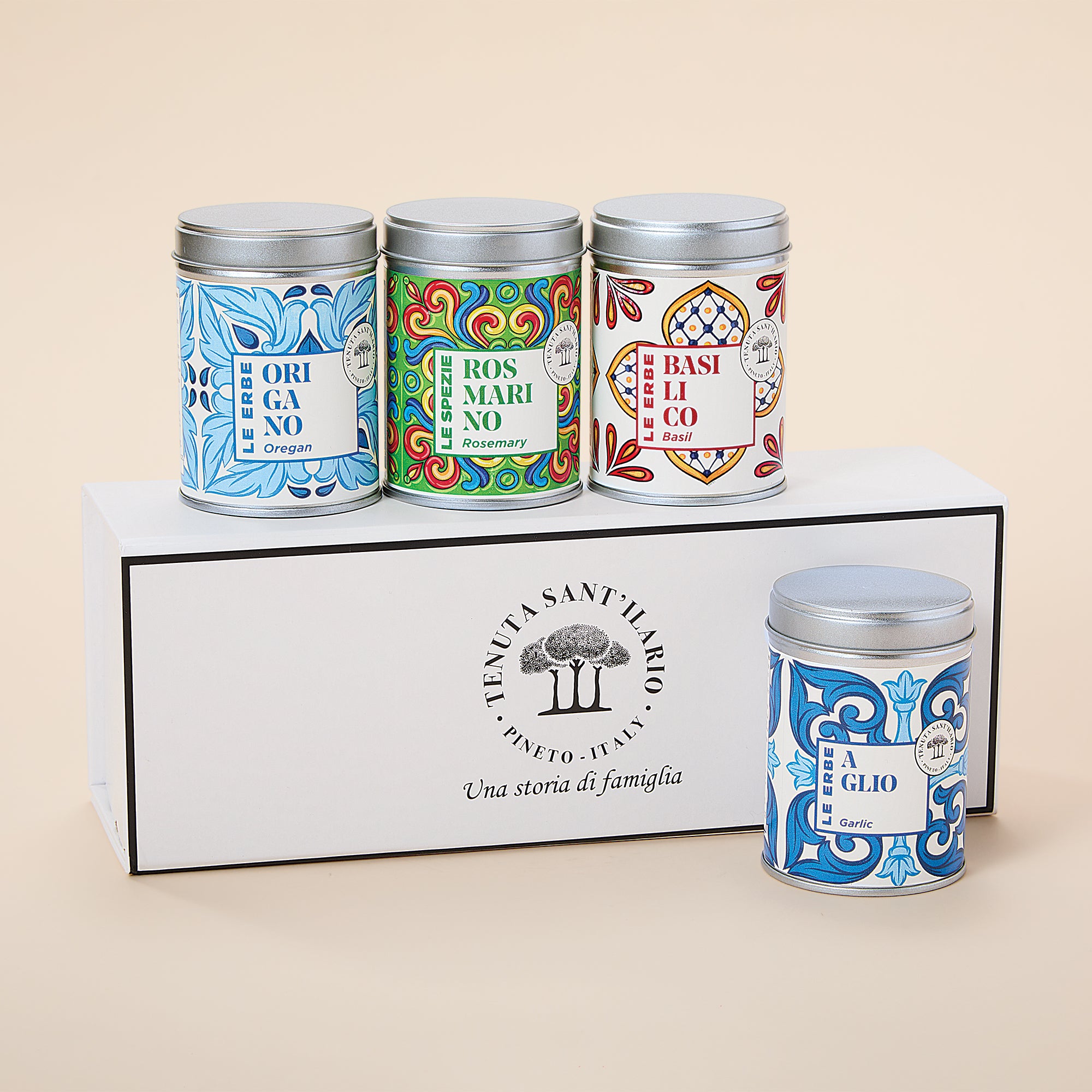 Mediterranean Spices, Set of 4