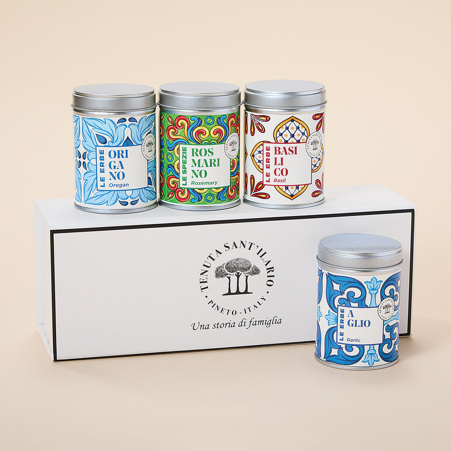 Mediterranean Spices, Set of 4 (Preorder)