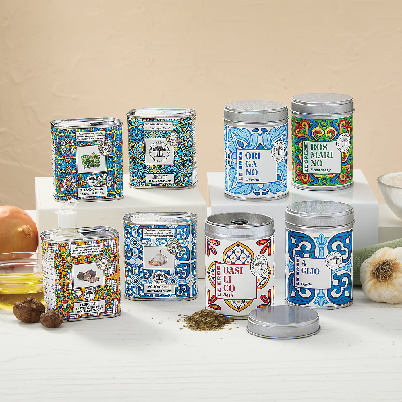 Mediterranean Spices, Set of 4
