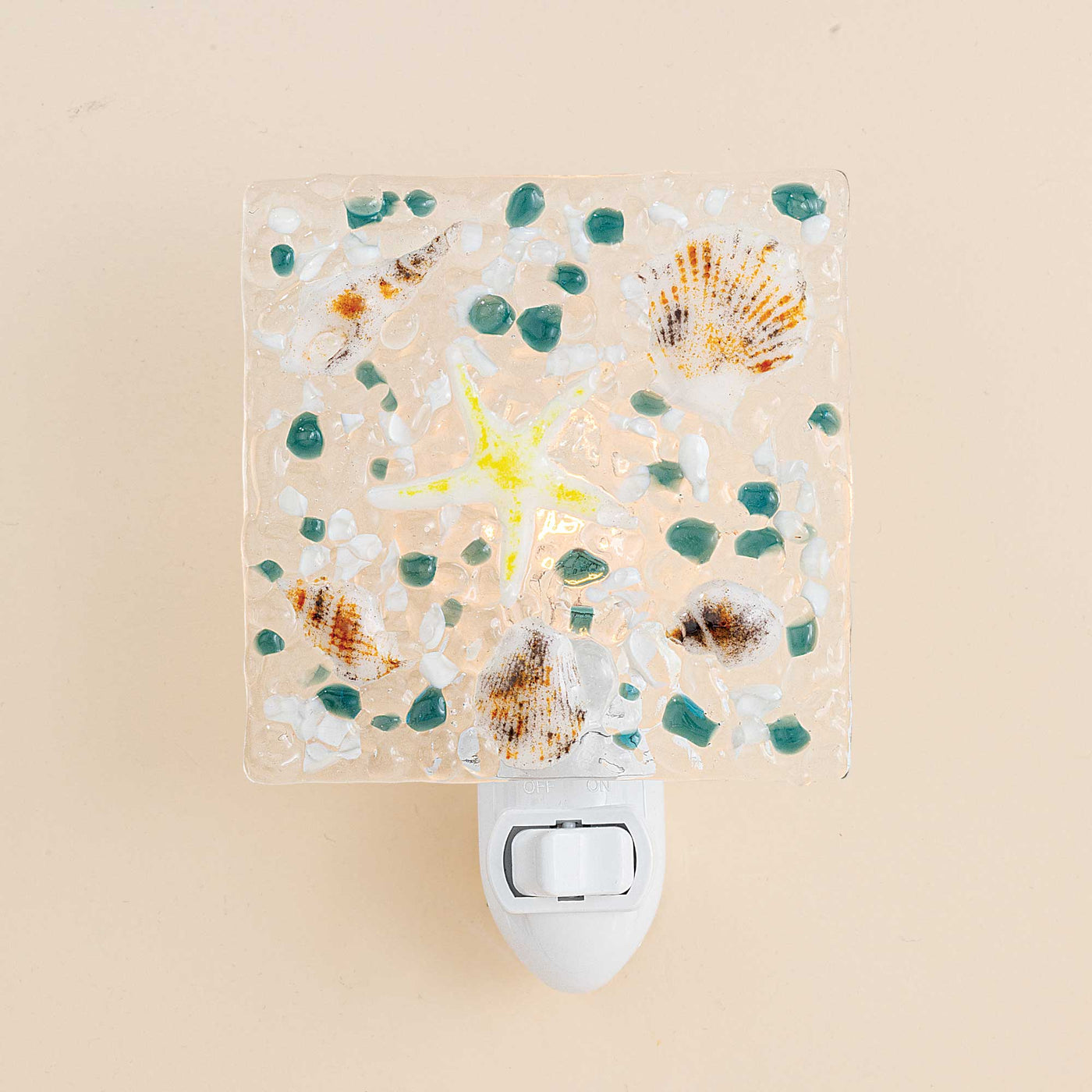 Ocean Treasures Glass Nightlight