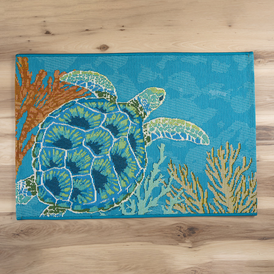 Sea Turtle Decorative Mat