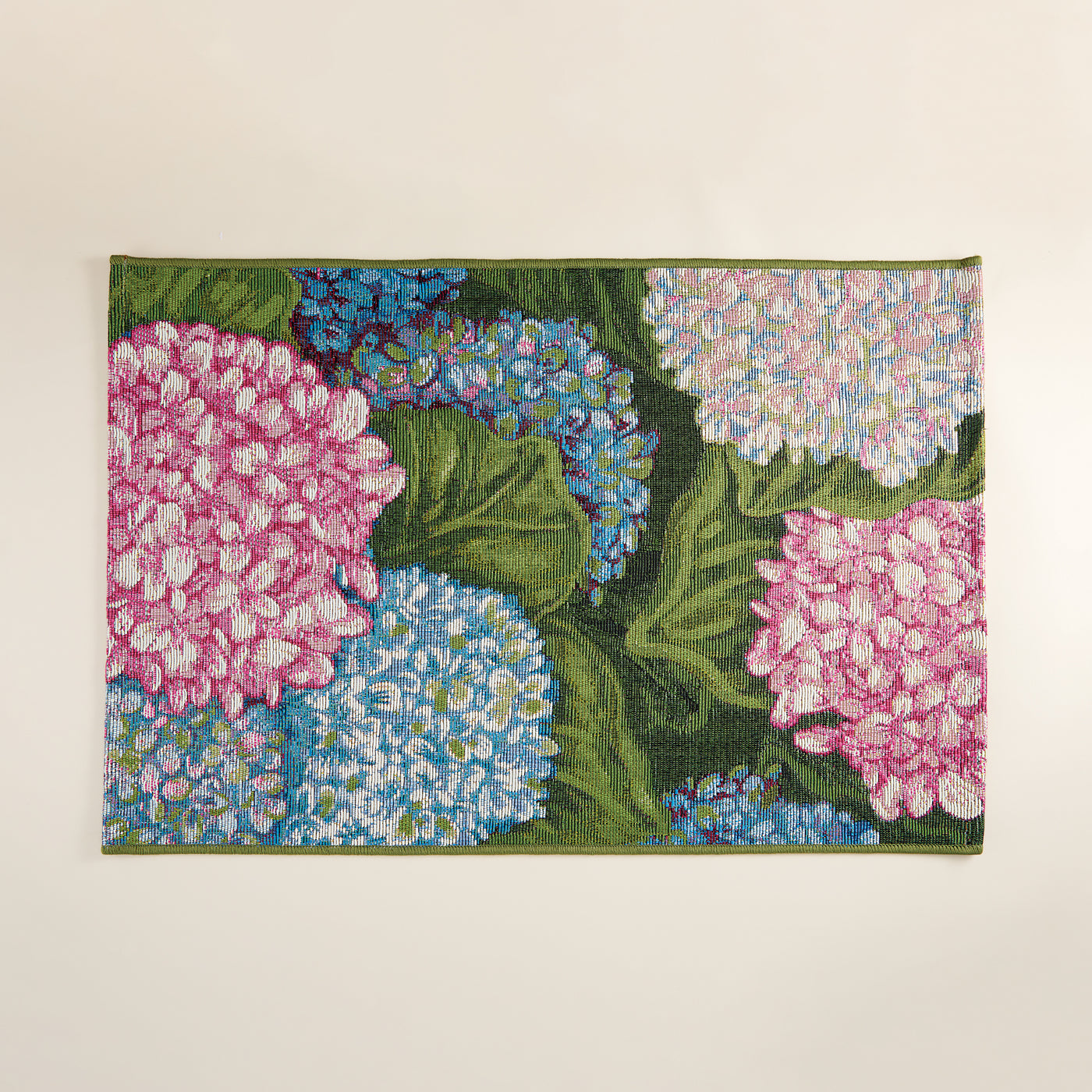 Colorful Hydrangeas Decorative Rug