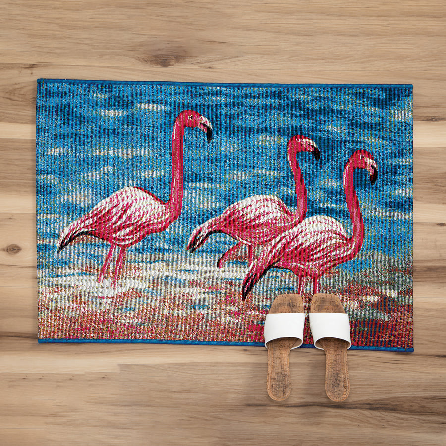 Pink Flamingos Decorative Mat (Preorder)