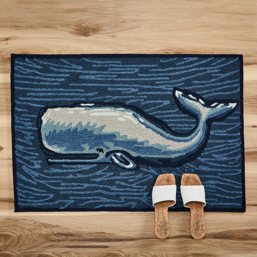 Whale Decorative Doormat (Preorder)