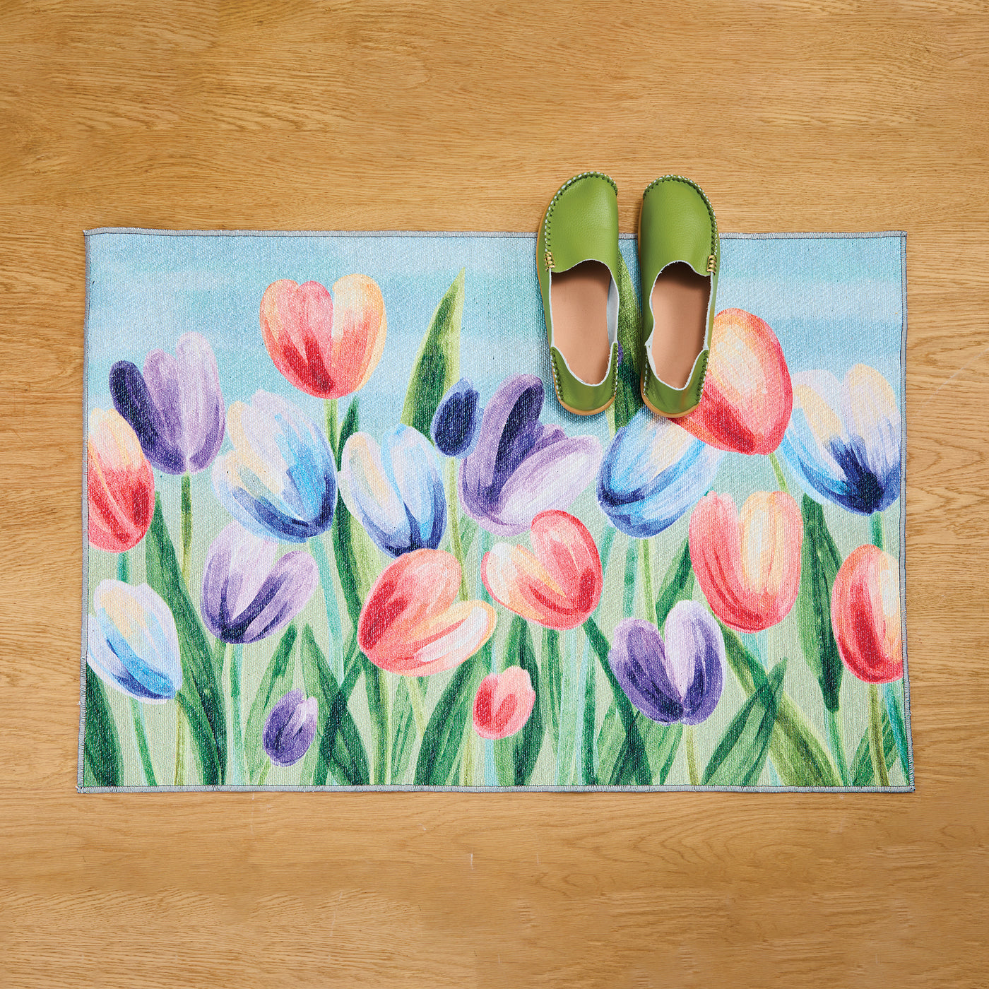 Field of Tulips Decorative Mat