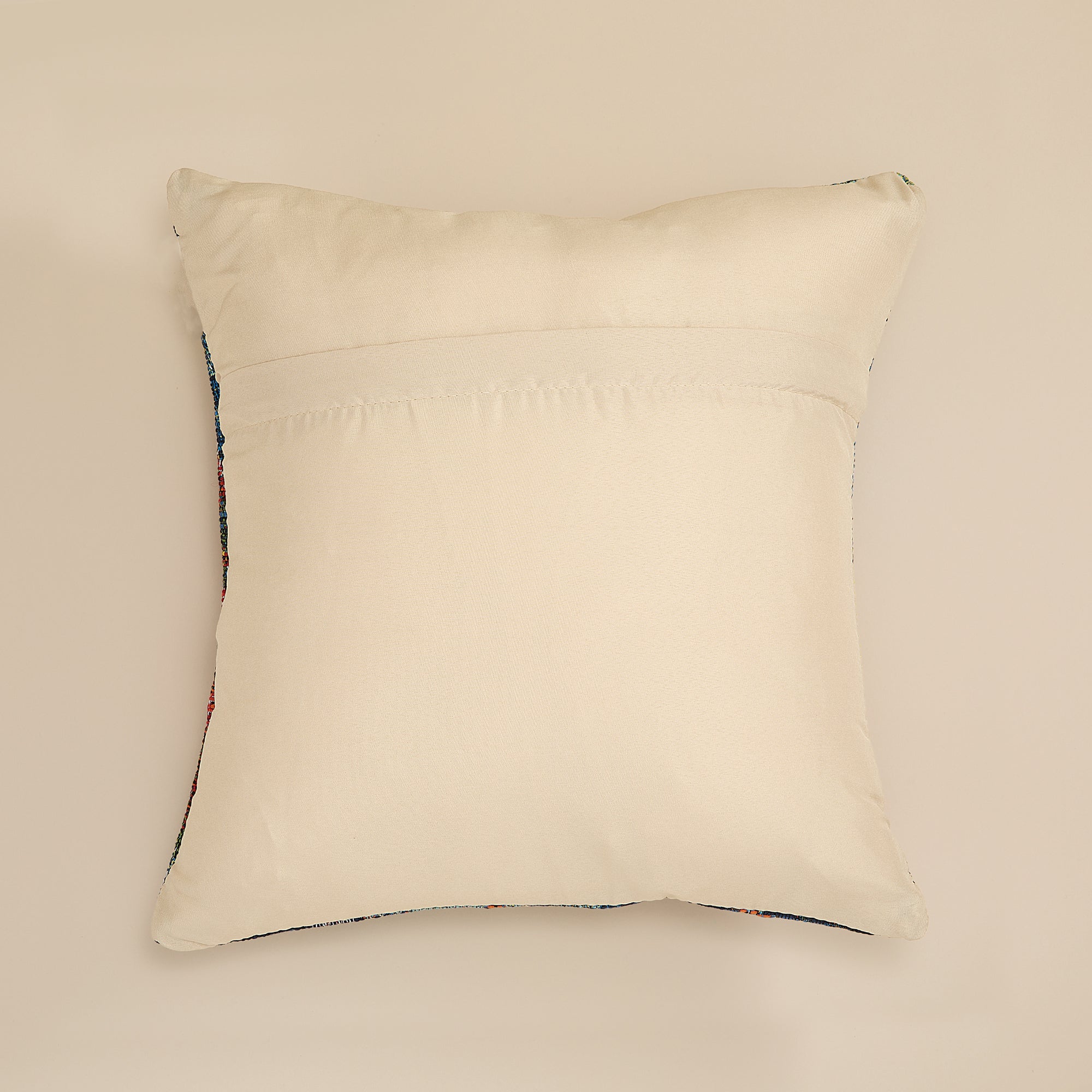 Hand-Stitched Falling Leaves Pillow