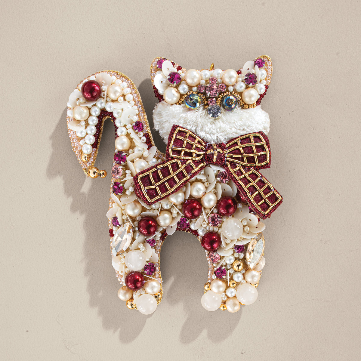 The Merry Meow Brooch & Ornament (Preorder)