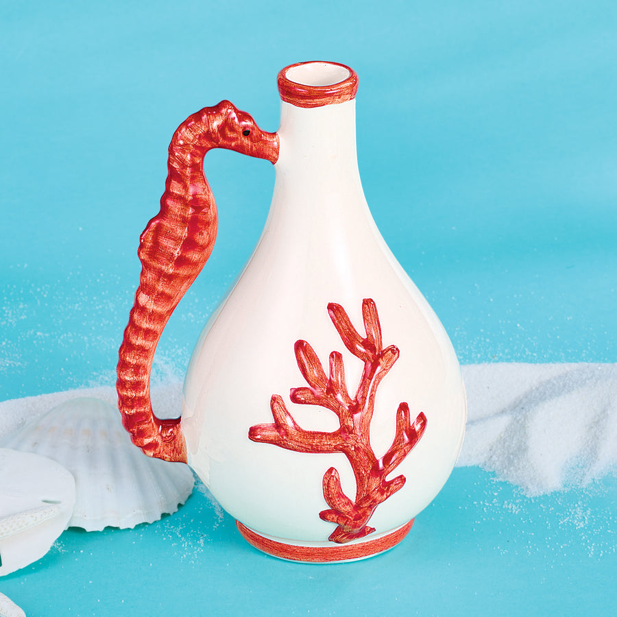 Seashell Chic Olive Oil Decanter