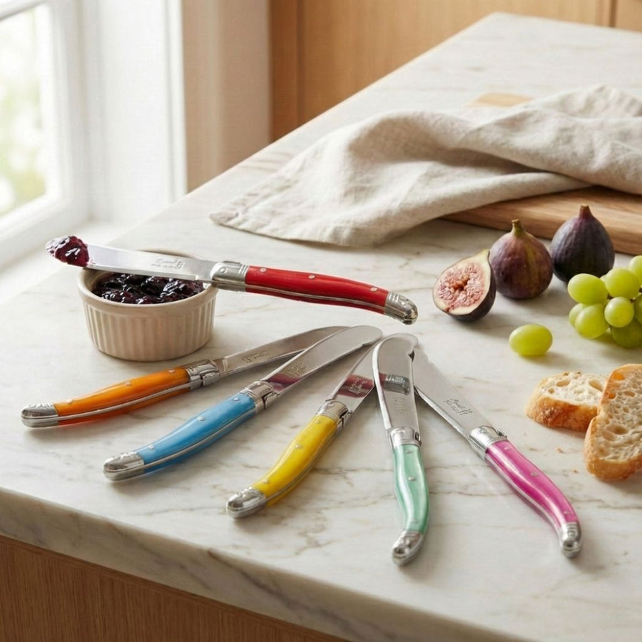 Laguiole Rainbow Spreaders Set of 12