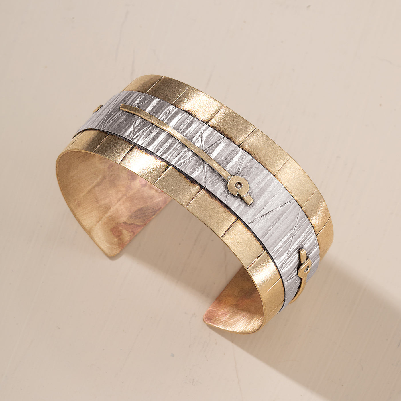 Lovely in Layers Metal Cuff Bracelet