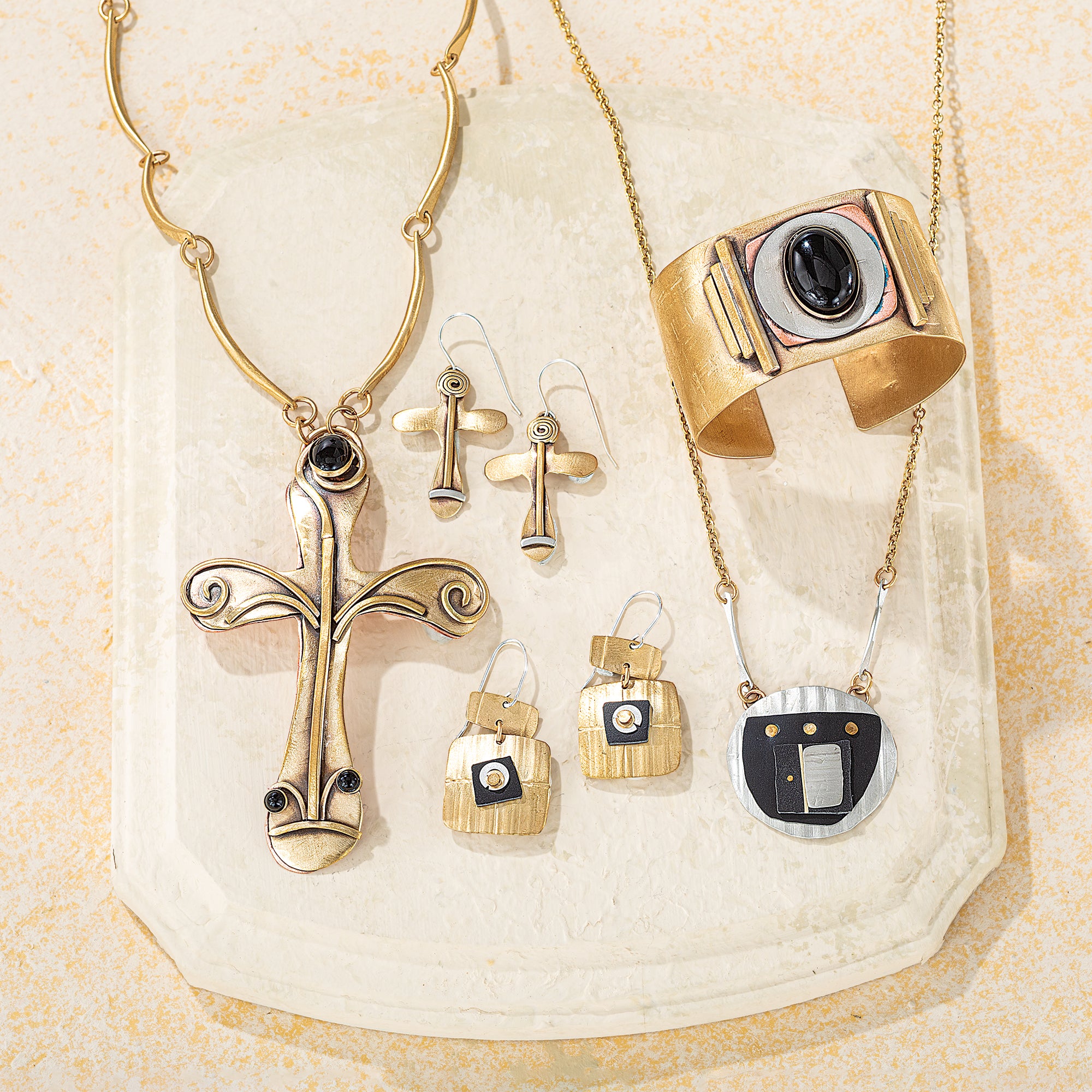 Desert Faith Cross Earrings (Preorder)