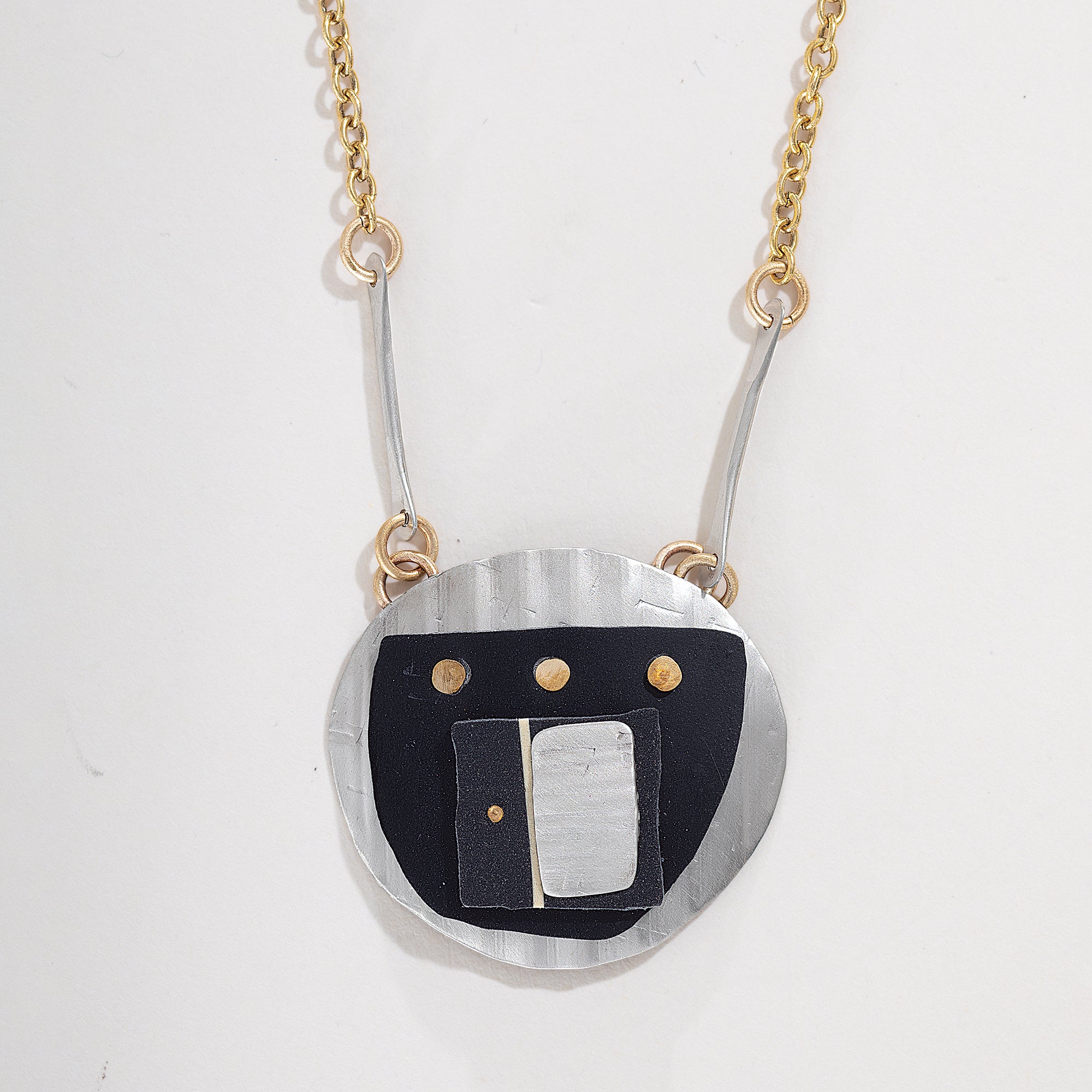 Desert Faith Abstract Portal Pendant Necklace (Preorder)