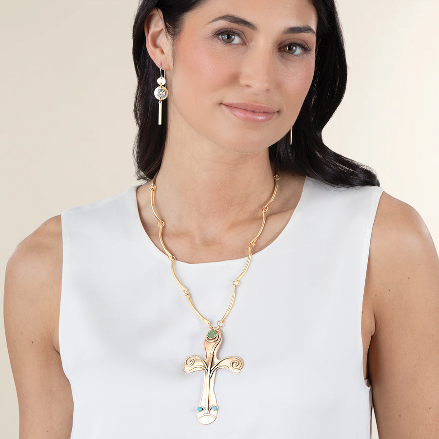 Desert Faith Confetti Earrings