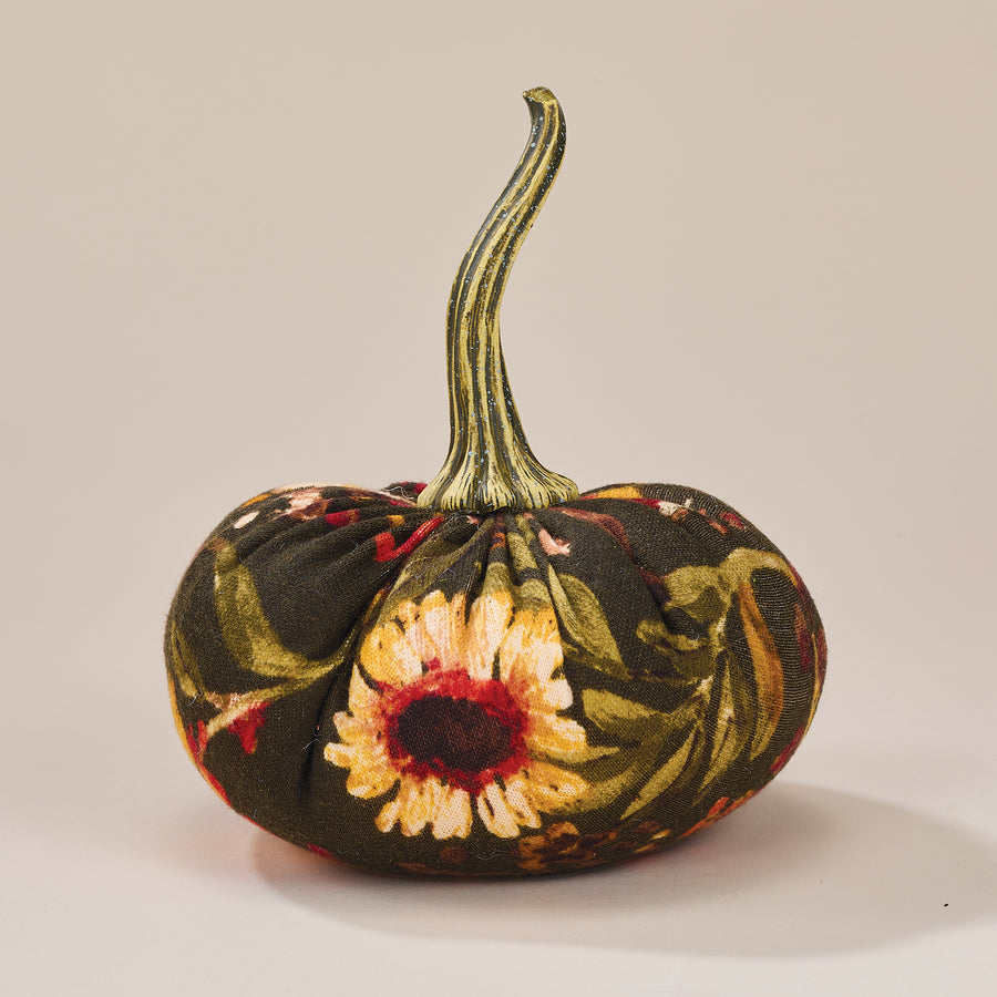 Floral Knit Pumpkin (Preorder)