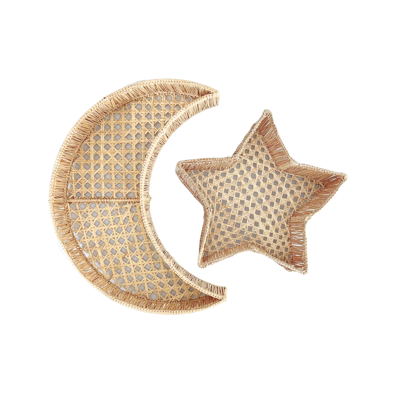 Moon and Star Tray Set