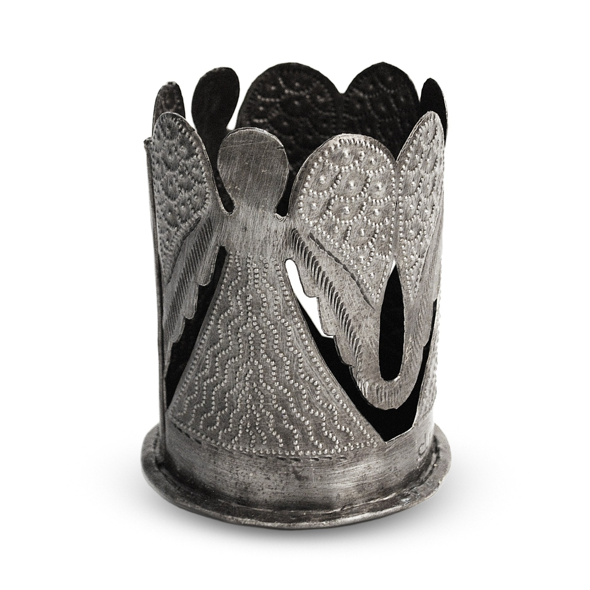 Handcrafted Steel Angel Decorative Candle Holder
